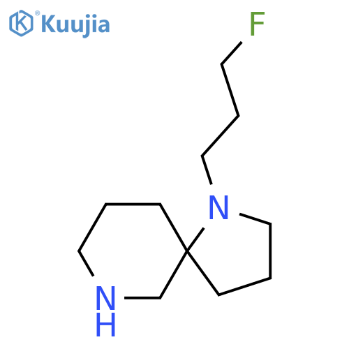 1-(3-fluoropropyl)-1,7-diazaspiro4.5decane structure