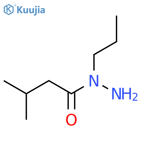 3-methyl-N-propylbutanehydrazide structure