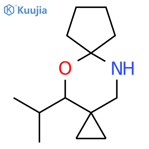 4-(propan-2-yl)-5-oxa-11-azadispiro2.2.4^{6}.2^{3}dodecane structure