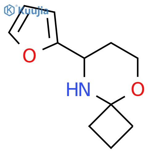 8-(furan-2-yl)-5-oxa-9-azaspiro3.5nonane structure