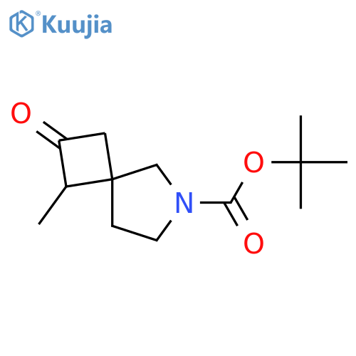 tert-butyl 1-methyl-2-oxo-6-azaspiro[3.4]octane-6-carboxylate structure