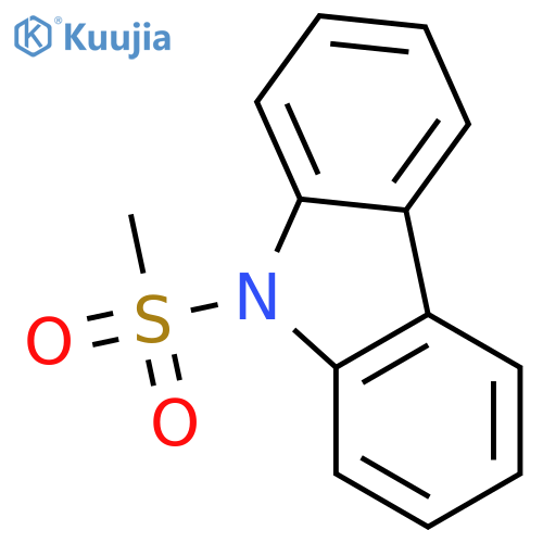 9H-Carbazole, 9-(methylsulfonyl)- structure