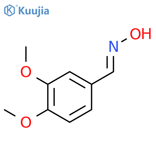 3,4-Dimethoxybenzaldehyde oxime structure