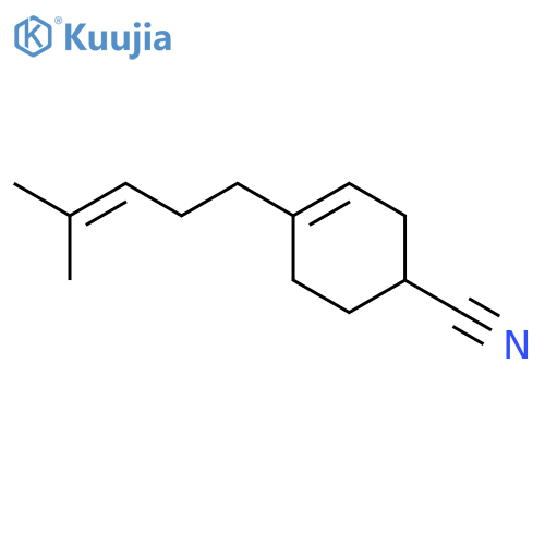 3-Cyclohexene-1-carbonitrile,4-(4-methyl-3-penten-1-yl)- structure