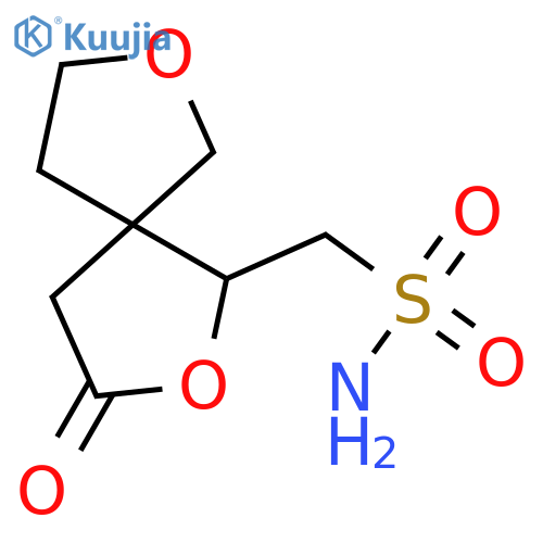 {3-oxo-2,7-dioxaspiro4.4nonan-1-yl}methanesulfonamide structure