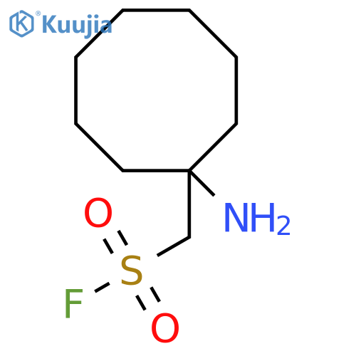 (1-aminocyclooctyl)methanesulfonyl fluoride structure
