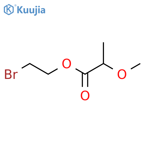 2-bromoethyl 2-methoxypropanoate structure