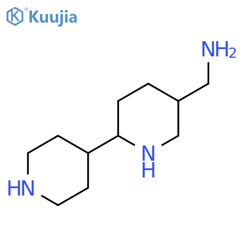 6-(piperidin-4-yl)piperidin-3-ylmethanamine structure