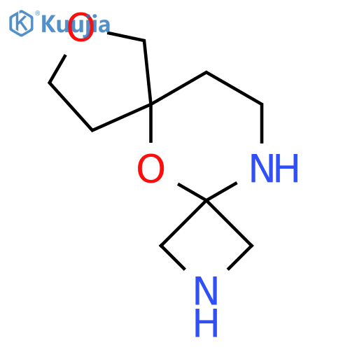 5,8-dioxa-2,13-diazadispiro3.1.4^{6}.3^{4}tridecane structure