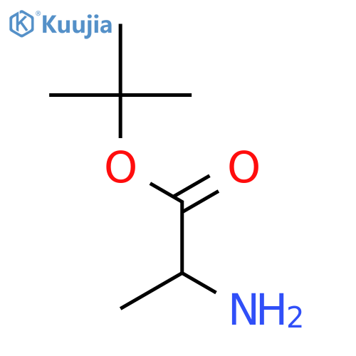 tert-butyl (2S)-2-aminopropanoate structure