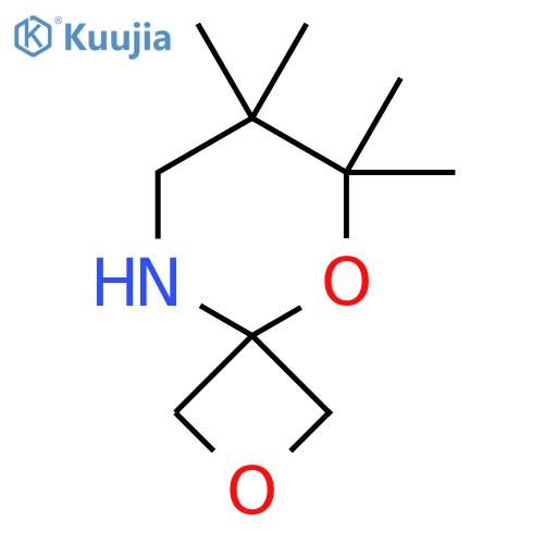 6,6,7,7-tetramethyl-2,5-dioxa-9-azaspiro3.5nonane structure