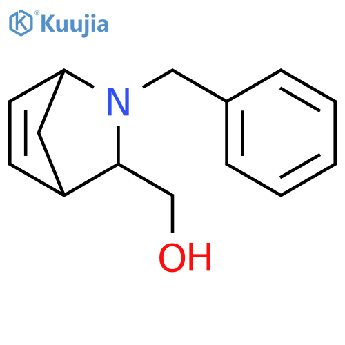 {2-benzyl-2-azabicyclo2.2.1hept-5-en-3-yl}methanol structure