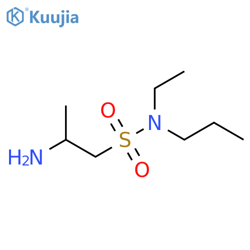 2-amino-N-ethyl-N-propylpropane-1-sulfonamide structure