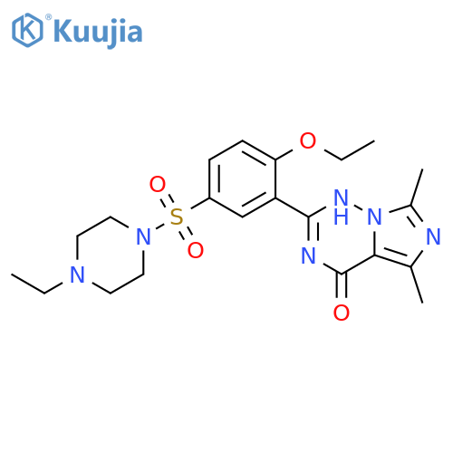 7-Despropyl 7-Methyl Vardenafil structure