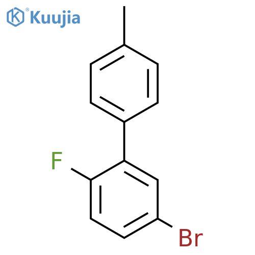 4-bromo-1-fluoro-2-(4-methylphenyl)benzene structure