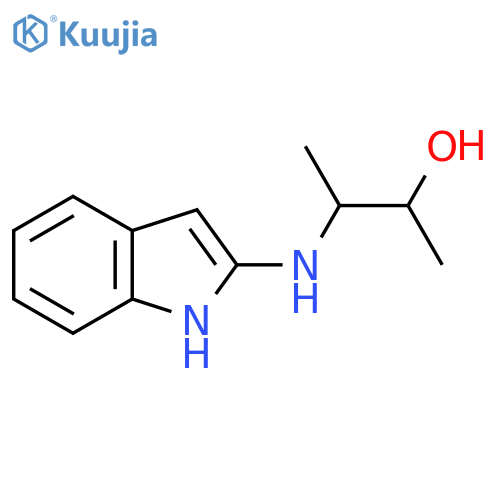 3-(1H-indol-2-yl)aminobutan-2-ol structure