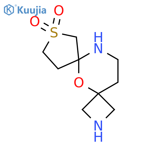 5-oxa-8lambda6-thia-2,11-diazadispiro3.1.4^{6}.3^{4}tridecane-8,8-dione structure