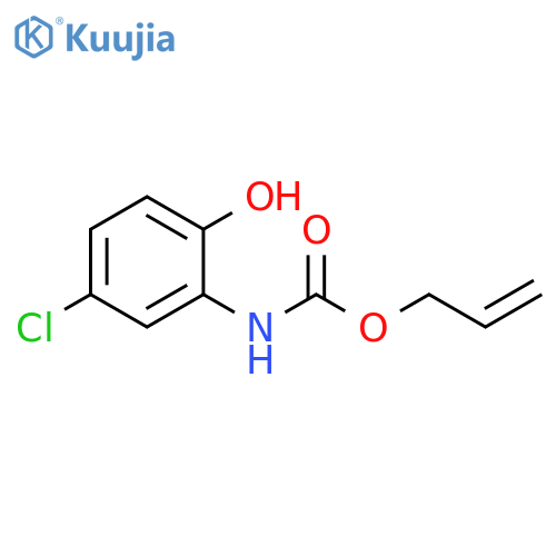 2-Propen-1-yl N-(5-chloro-2-hydroxyphenyl)carbamate structure