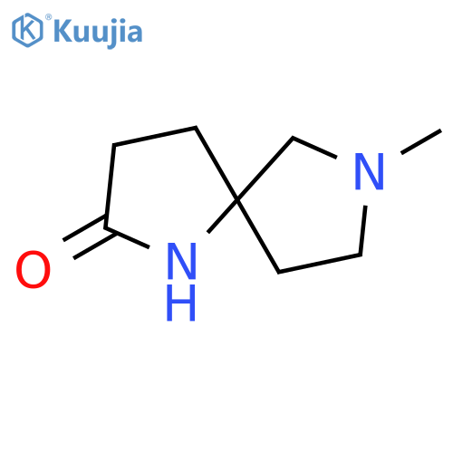 7-methyl-1,7-diazaspiro[4.4]nonan-2-one structure