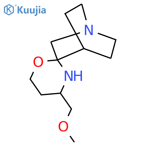 4'-(methoxymethyl)-4-azaspirobicyclo2.2.2octane-2,2'-1,3oxazinane structure