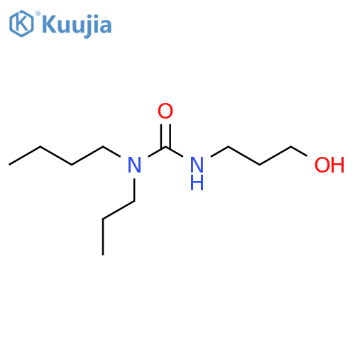 1-Butyl-3-(3-hydroxypropyl)-1-propylurea structure