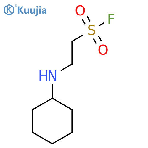 2-(cyclohexylamino)ethane-1-sulfonyl fluoride structure