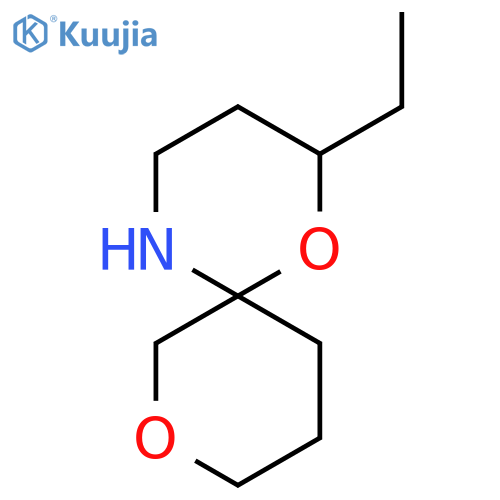 2-ethyl-1,8-dioxa-5-azaspiro5.5undecane structure