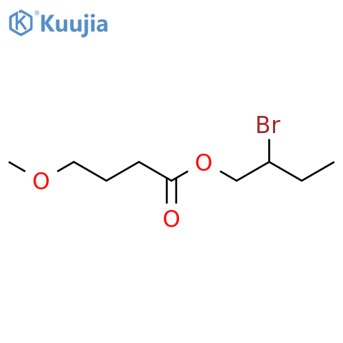 2-bromobutyl 4-methoxybutanoate structure