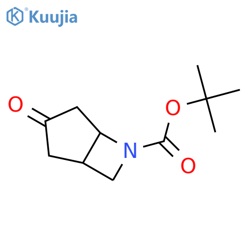 tert-Butyl 3-oxo-6-azabicyclo[3.2.0]heptane-6-carboxylate structure