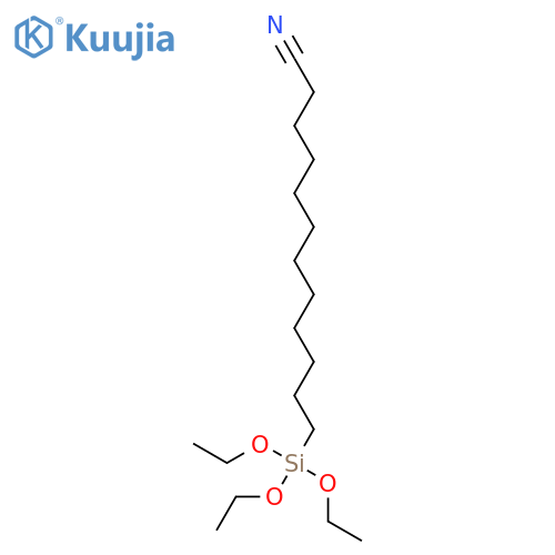 Dodecanenitrile, 12-(triethoxysilyl)- structure