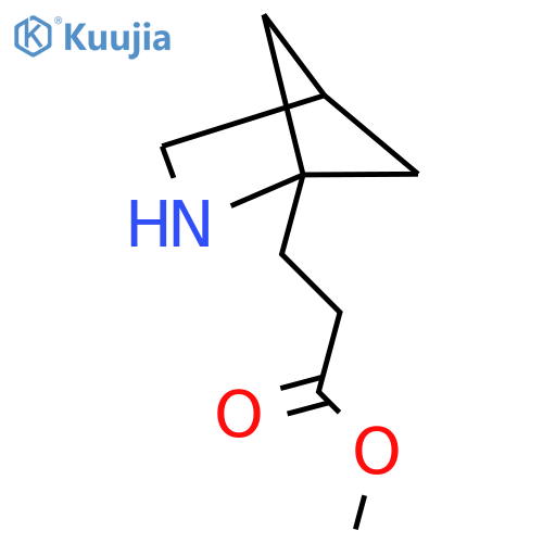 methyl 3-{2-azabicyclo2.1.1hexan-1-yl}propanoate structure