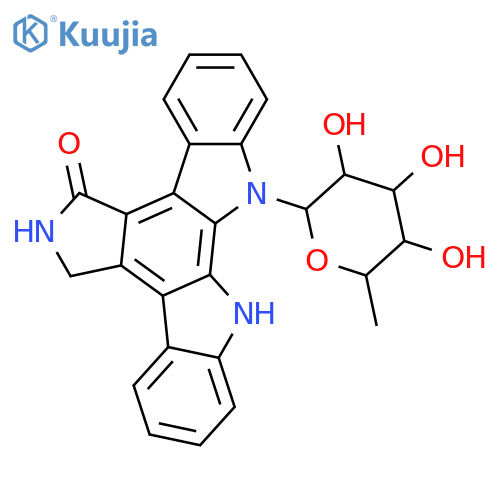 Staurosporinone; N13-(6-Deoxy-α-L-talopyranosyl) structure