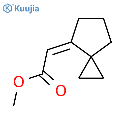 methyl 2-(4Z)-spiro2.4heptan-4-ylideneacetate structure