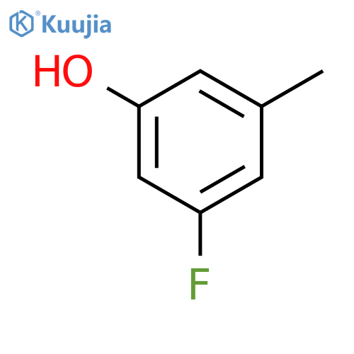 3-Fluoro-5-methylphenol structure