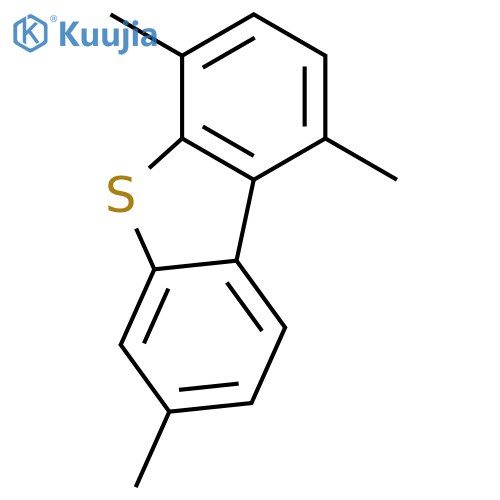 Dibenzothiophene, 1,4,7-trimethyl- structure