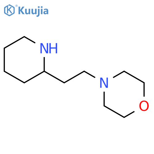 4-(2-(Piperidin-2-yl)ethyl)morpholine structure