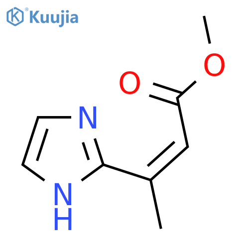 methyl (2Z)-3-(1H-imidazol-2-yl)but-2-enoate structure