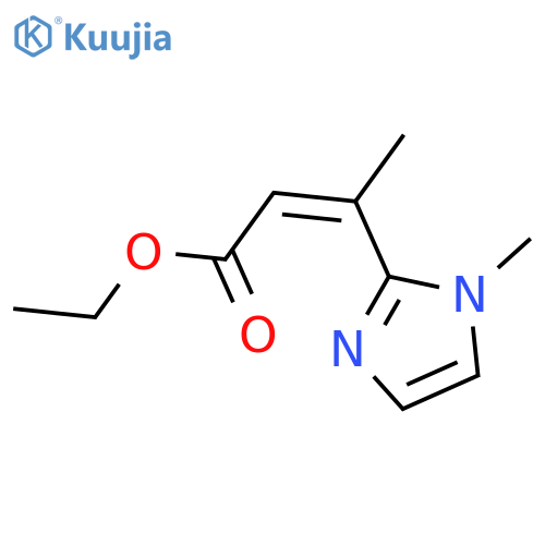 ethyl (2Z)-3-(1-methyl-1H-imidazol-2-yl)but-2-enoate structure
