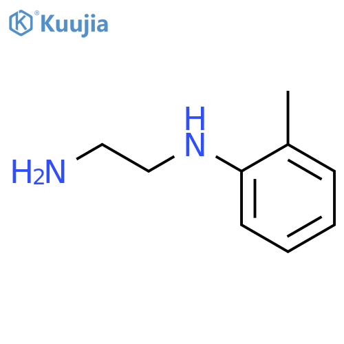 1,2-Ethanediamine,N1-(2-methylphenyl)- structure