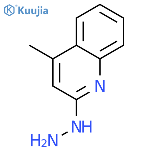 2-hydrazinyl-4-methylquinoline structure