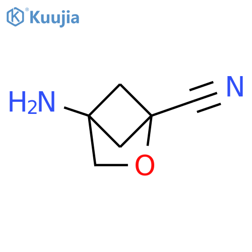 4-amino-2-oxabicyclo[2.1.1]hexane-1-carbonitrile structure