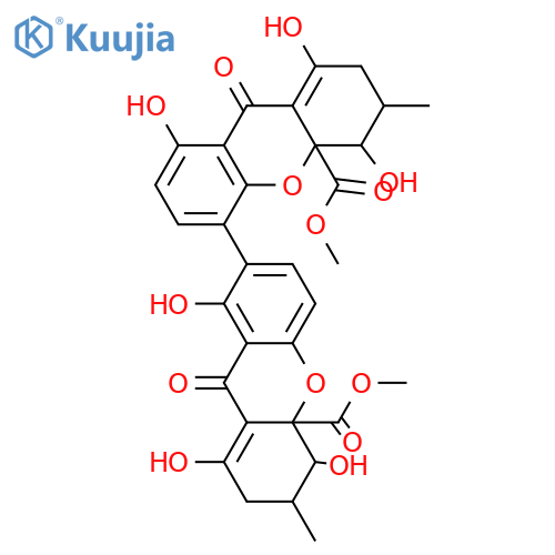 Penicillixanthone A; Stereoisomer structure