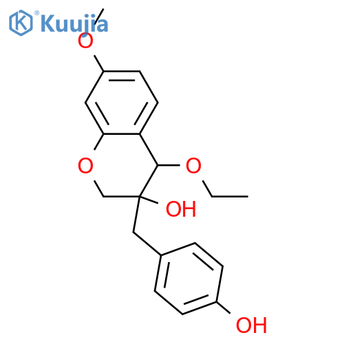 3,4,4',7-Tetrahydroxyhomoisoflavan; (3RS,4SR)-form, 4-Ethyl, 7-Me ether structure