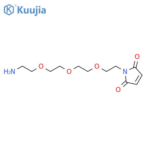 1H-Pyrrole-2,5-dione, 1-[2-[2-[2-(2-aminoethoxy)ethoxy]ethoxy]ethyl]- structure