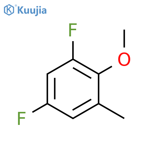 Benzene,1,5-difluoro-2-methoxy-3-methyl- structure