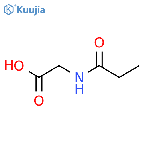 Propionyl Glycine structure