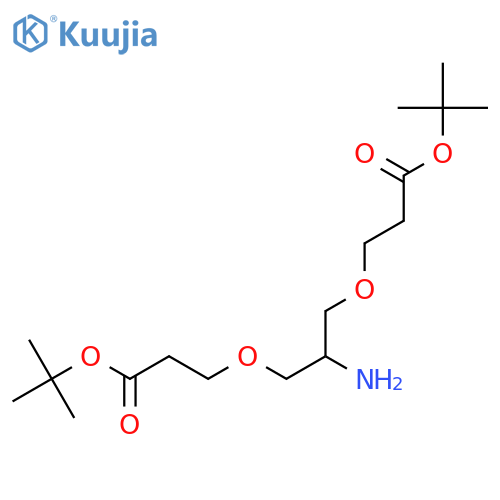 NH-bis(C1-PEG1-Boc) structure