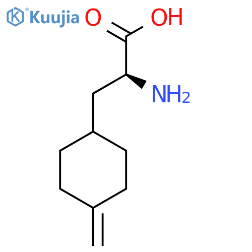 (2S)-2-amino-3-(4-methylidenecyclohexyl)propanoic acid structure