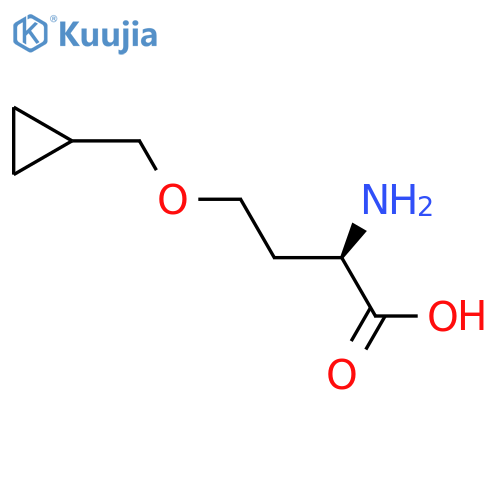 (2R)-2-amino-4-(cyclopropylmethoxy)butanoic acid structure