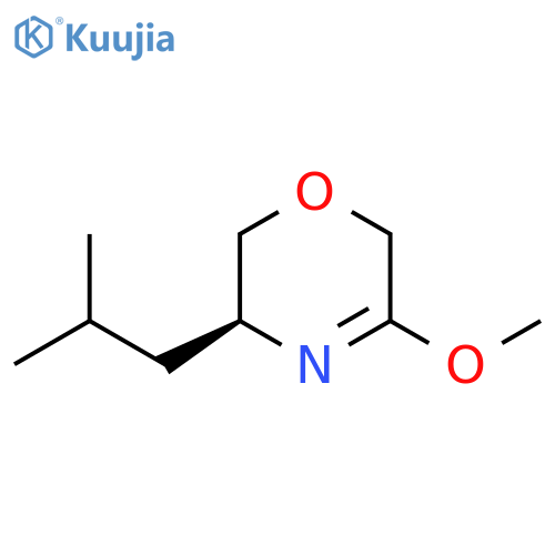 (3S)-5-methoxy-3-(2-methylpropyl)-3,6-dihydro-2H-oxazine structure